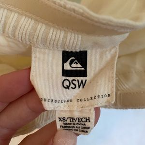 Cream Quiksilver High-Low Dress